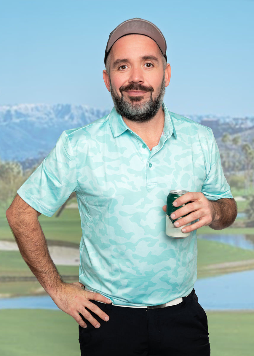 Sneaky Good Men's Golf Polo Stroke Play Golf Apparel