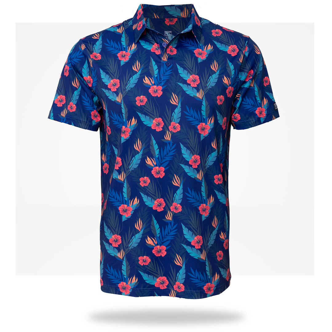 Coastal Blue Youth Polo