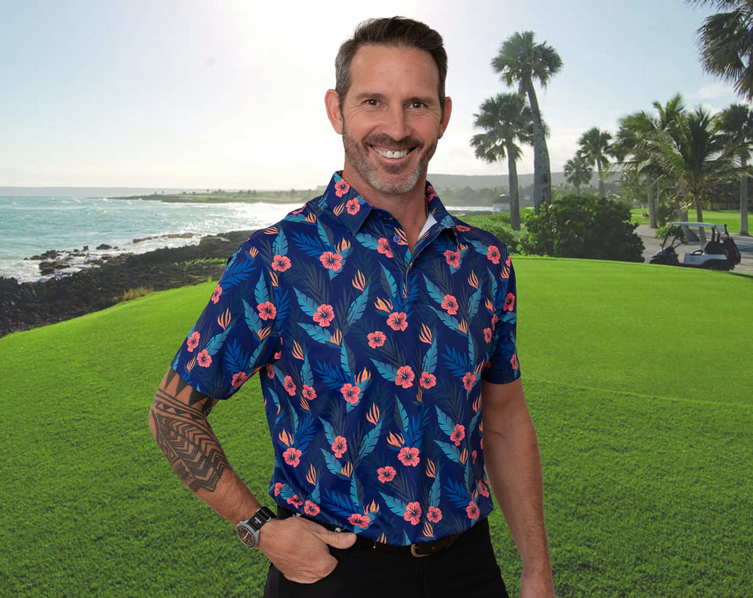 Coastal Blue Men's Polo