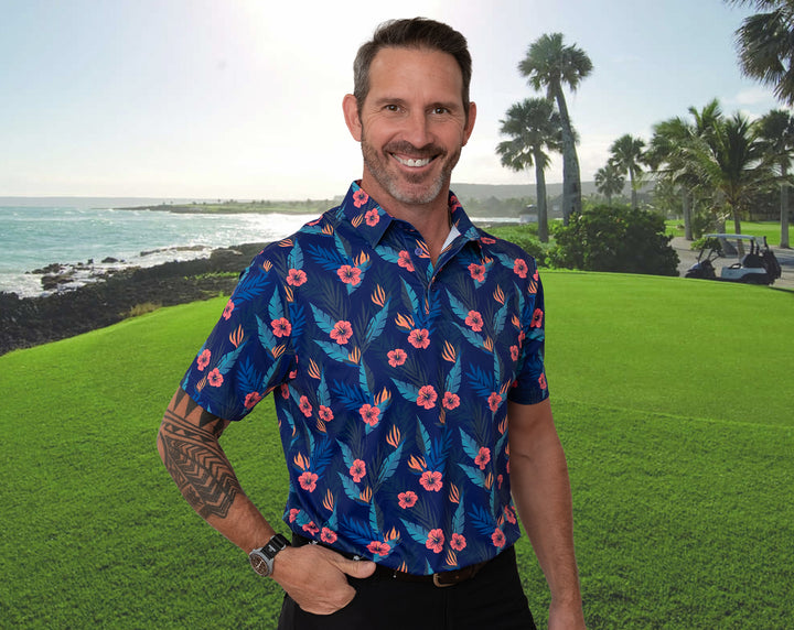 Coastal Blue Men's Polo