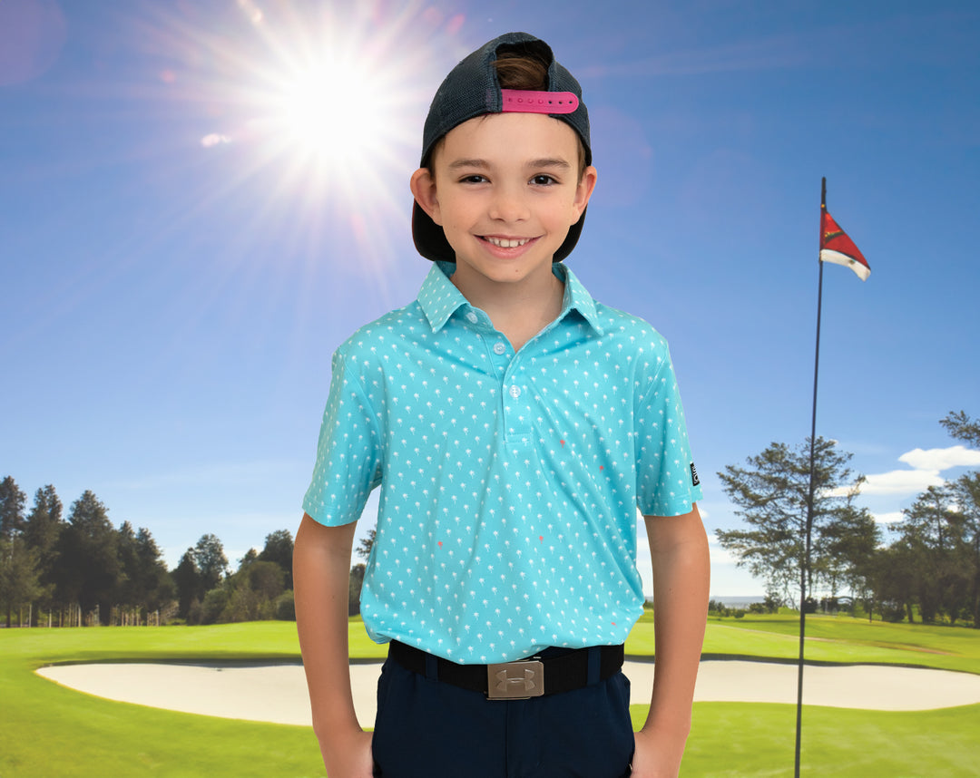 Summer Palm Youth Polo