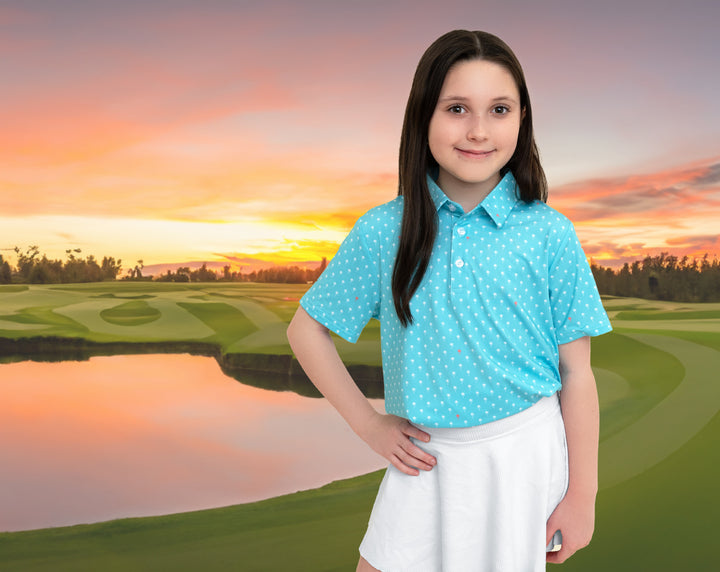 Summer Palm Youth Polo