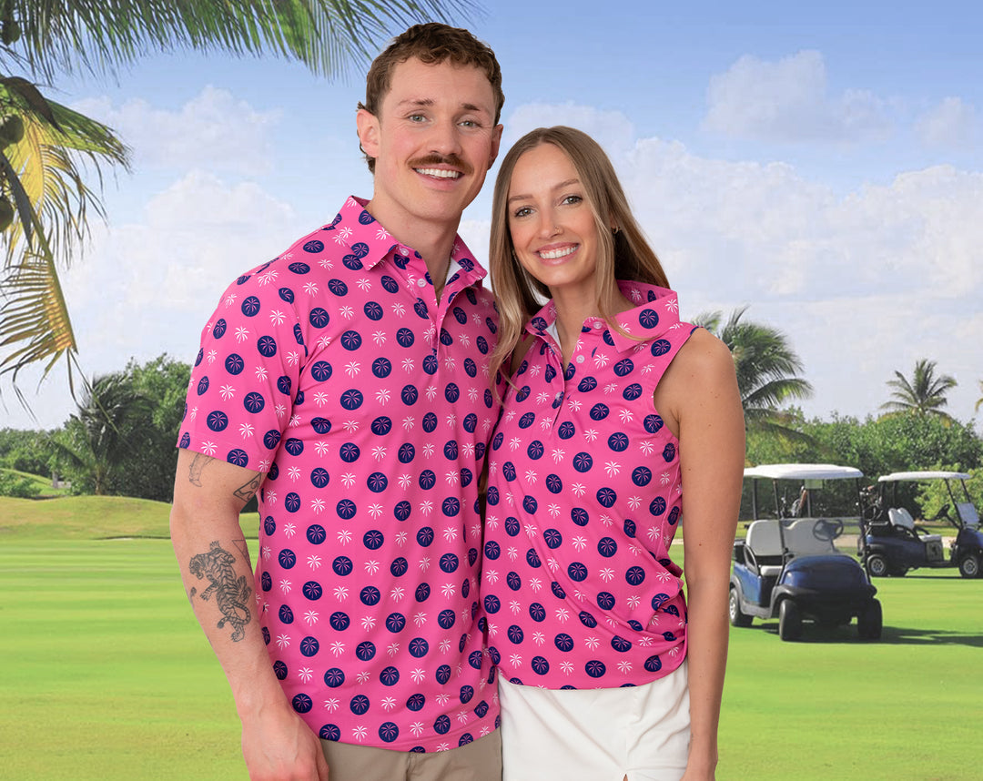 Party Palms Men's Polo