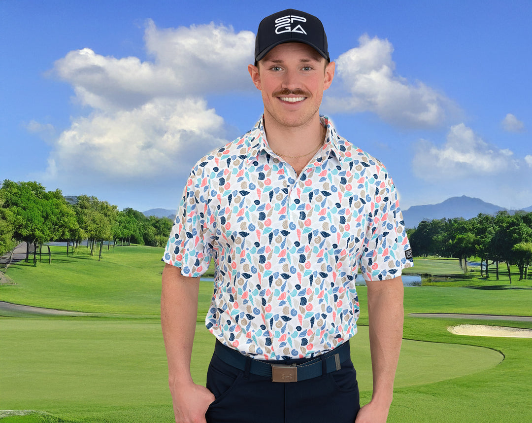 Shell of a Time Men's Polo