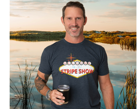 Stripe Show Men's T-Shirt