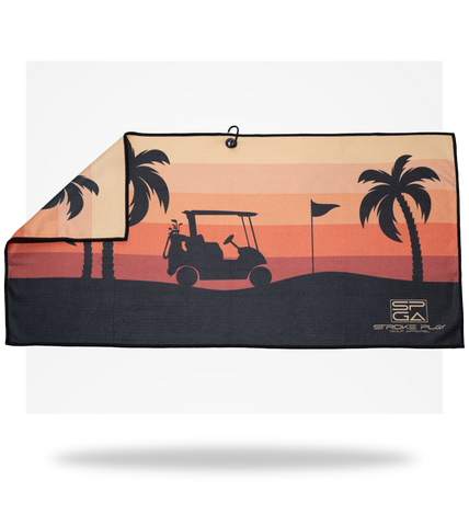 Summer Sunset Golf Towel