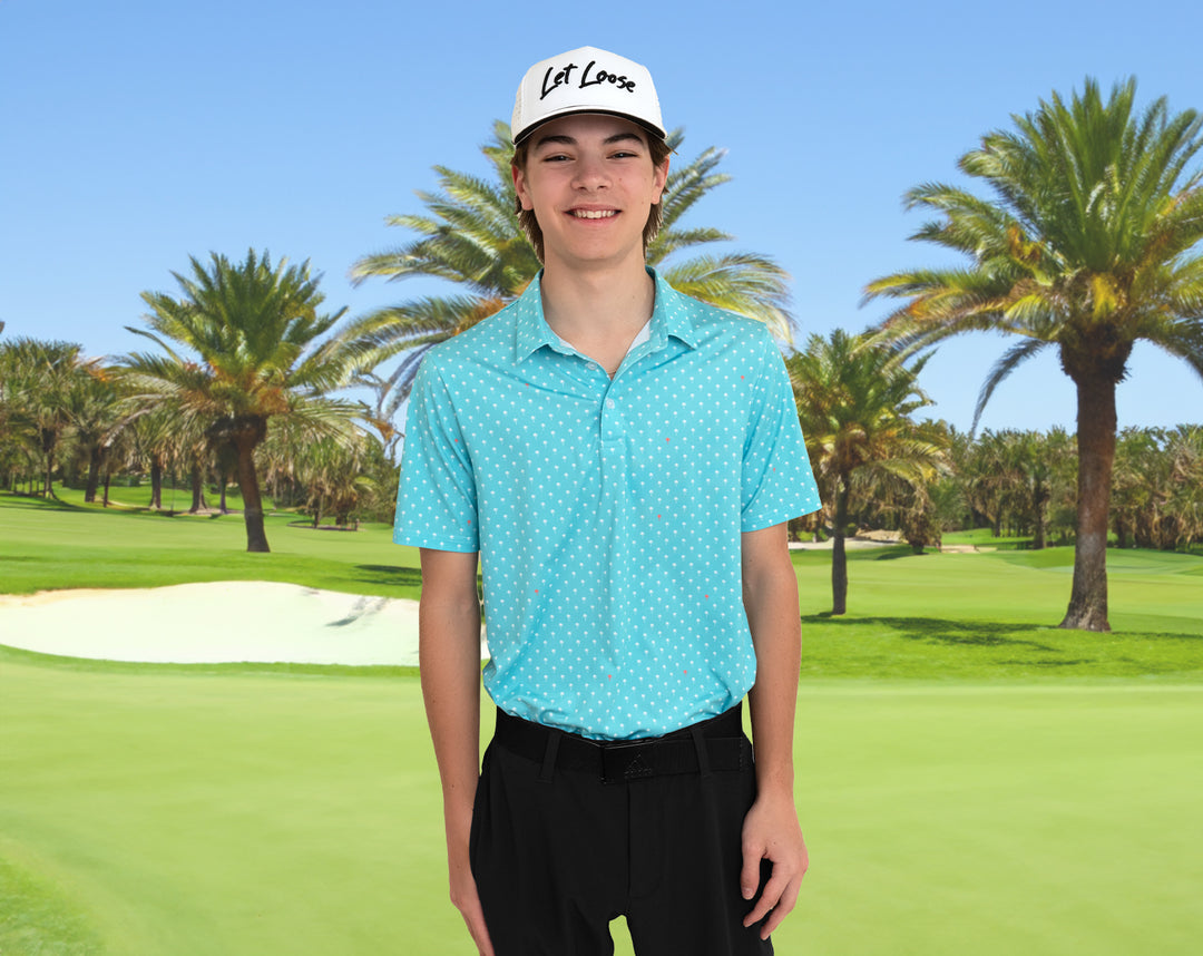Summer Palm Youth Polo