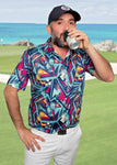 Electric Palms Men's Golf Polo