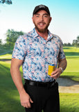 Regal Flamingo Men's Golf Polo