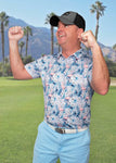 Regal Flamingo Men's Golf Polo