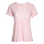 Golf Now, Wine Later Women's T-Shirt
